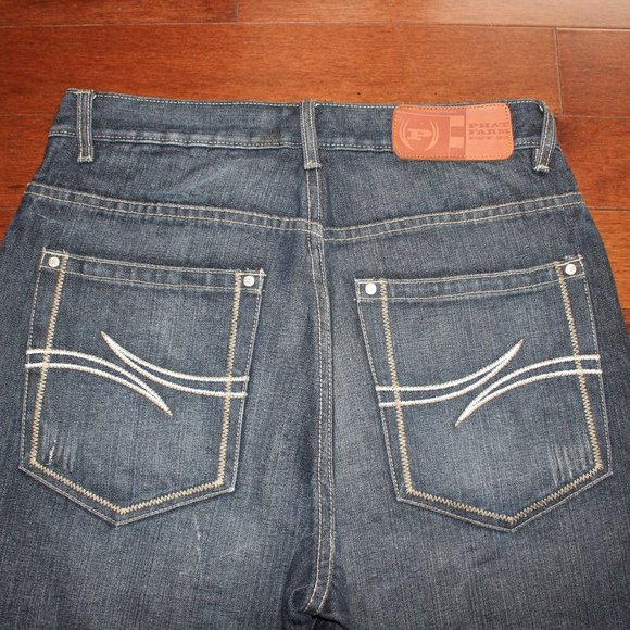 (2000s) PHAT FARM JEANS "DARK INDIGO" - Picture 1 of 3